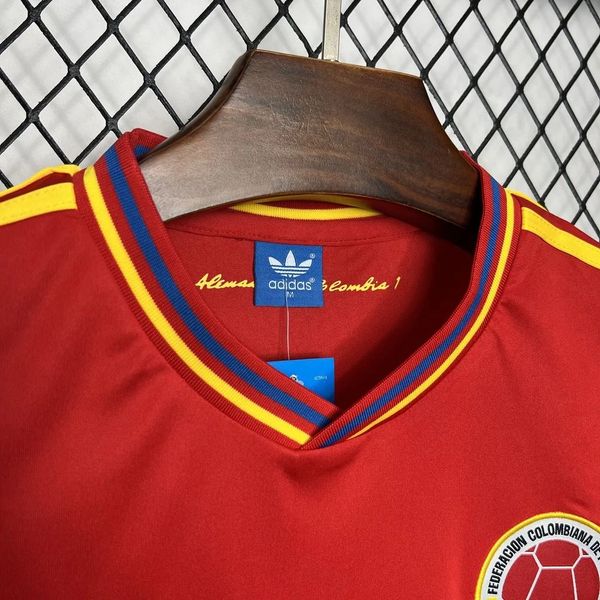 Maillot Rétro Colombie 1990 Extérieur Supporter