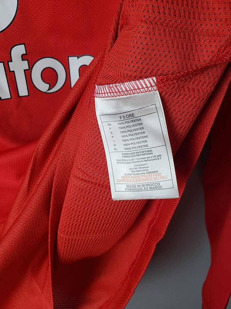 Manchester United 2005/2006 Home Long Sleeve - Player Version [Adult]