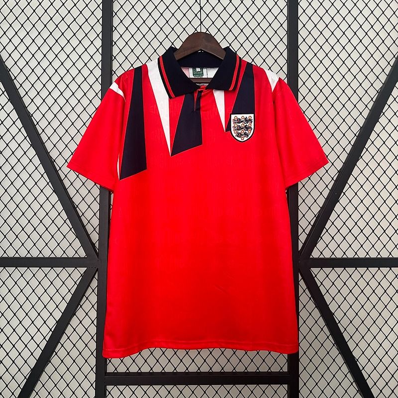 Retro Inglaterra 1992 Aficionado Visitante
