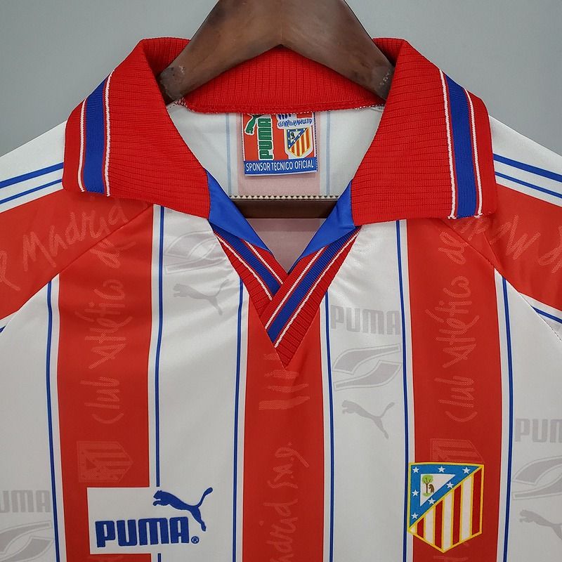 Atlético Madrid 1996/1997 Local - Versión Aficionado [Adulto]