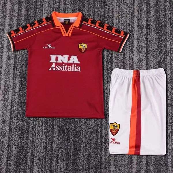AS Roma 1998/1999 Domicile - Version Fan [Enfant]