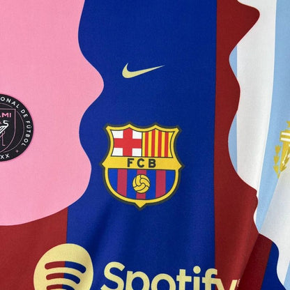 FC Barcelona 2025/2026 Special Edition Messi Commemorative - Fan Version [Adult]