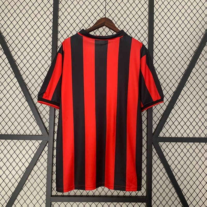 AC Milan 1990/1991 Local - Versión Aficionado [Adulto]