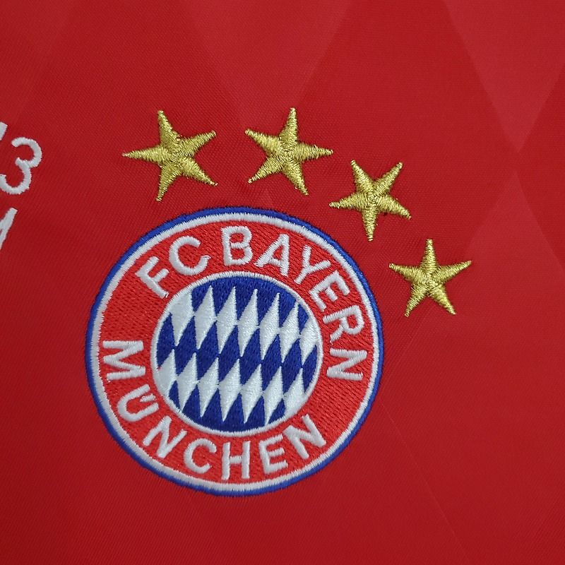Retro Bayern München 2013-2014 Home Long Sleeve Fan