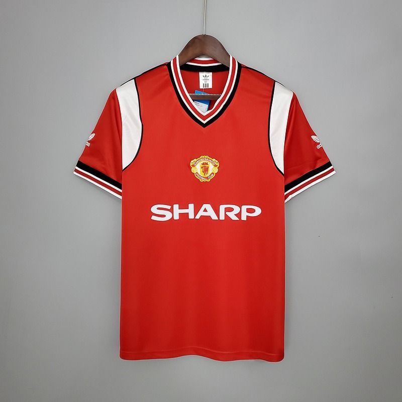 Manchester United 1985/1986 Domicile - Version Joueur [Adulte]