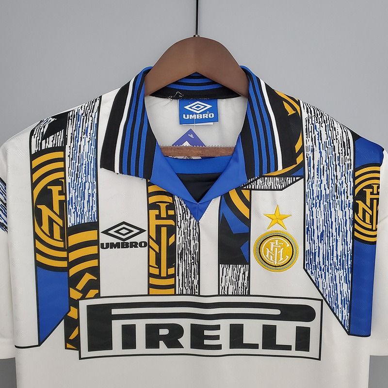 Inter de Milán 1996/1997 Visitante - Versión Fan [Adulto]