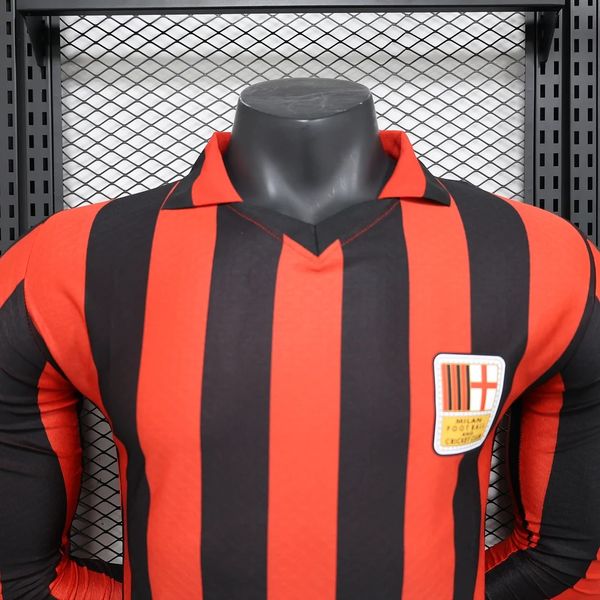 AC Milan Edición Especial Manga Larga 2024/2025 - Versión Jugador [Adulto]