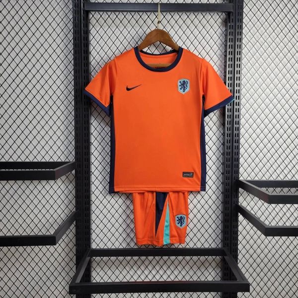 Équipe Nationale des Pays-Bas 2024 Domicile - Fan [Enfants]