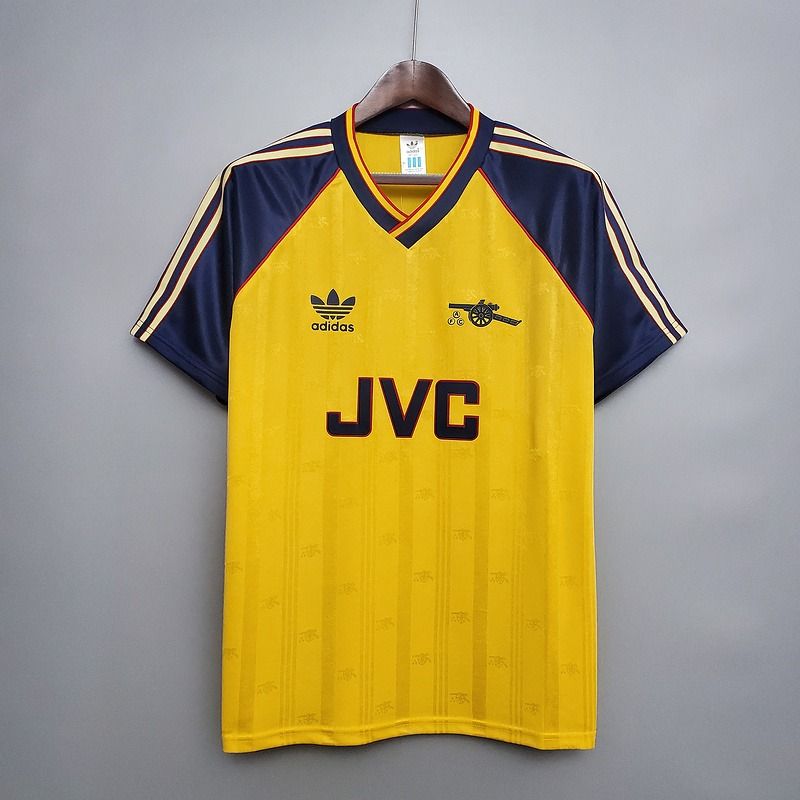 Camiseta Retro de Visitante Arsenal FC 1988/1990 - Aficionado [Adulto]
