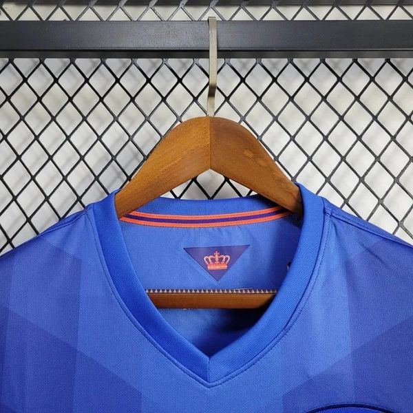 Retro Netherlands Holland 2014 Away Fan