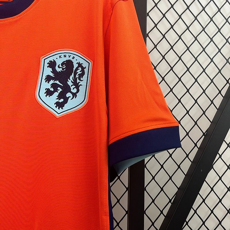 Países Bajos Holanda 2024 Equipación de aficionado para casa