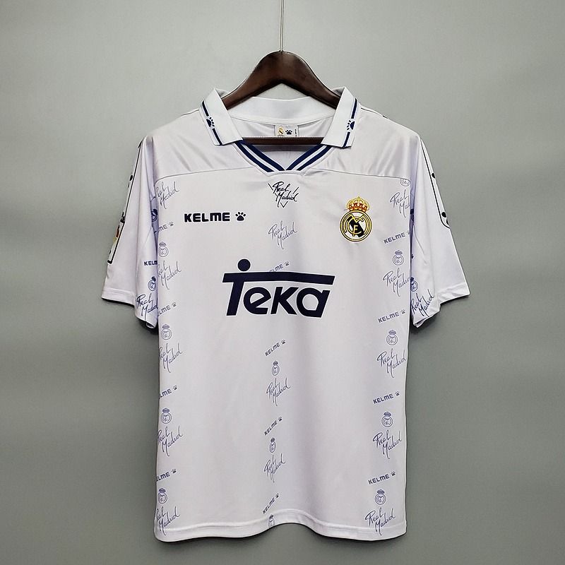 Real Madrid CF 1994/1996 Local - Versión Aficionado [Adulto]