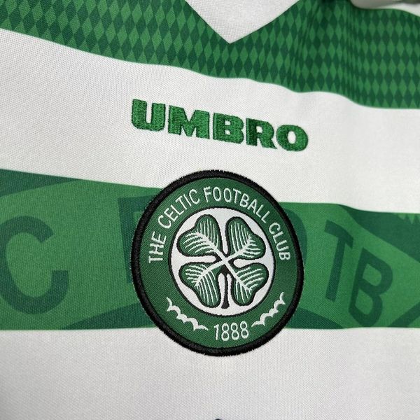 Retro Celtic FC 1997-1998 Home Player