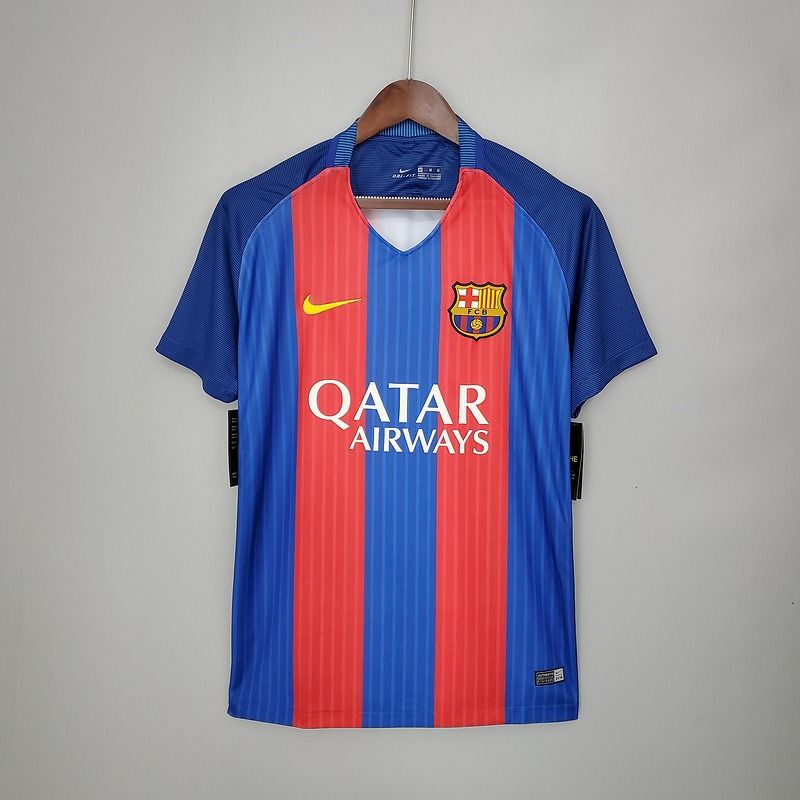 FC Barcelona 2016/2017 Retro Local - Aficionado [Adulto]