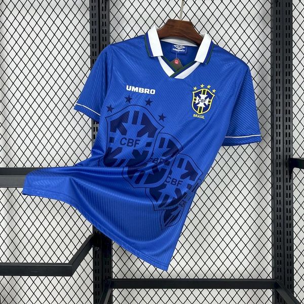 Retro Brazil 1994 Away Fan