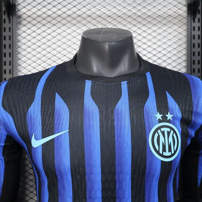 Inter Milan 2025/2026 Home Long Sleeve - Player Version [Adult]