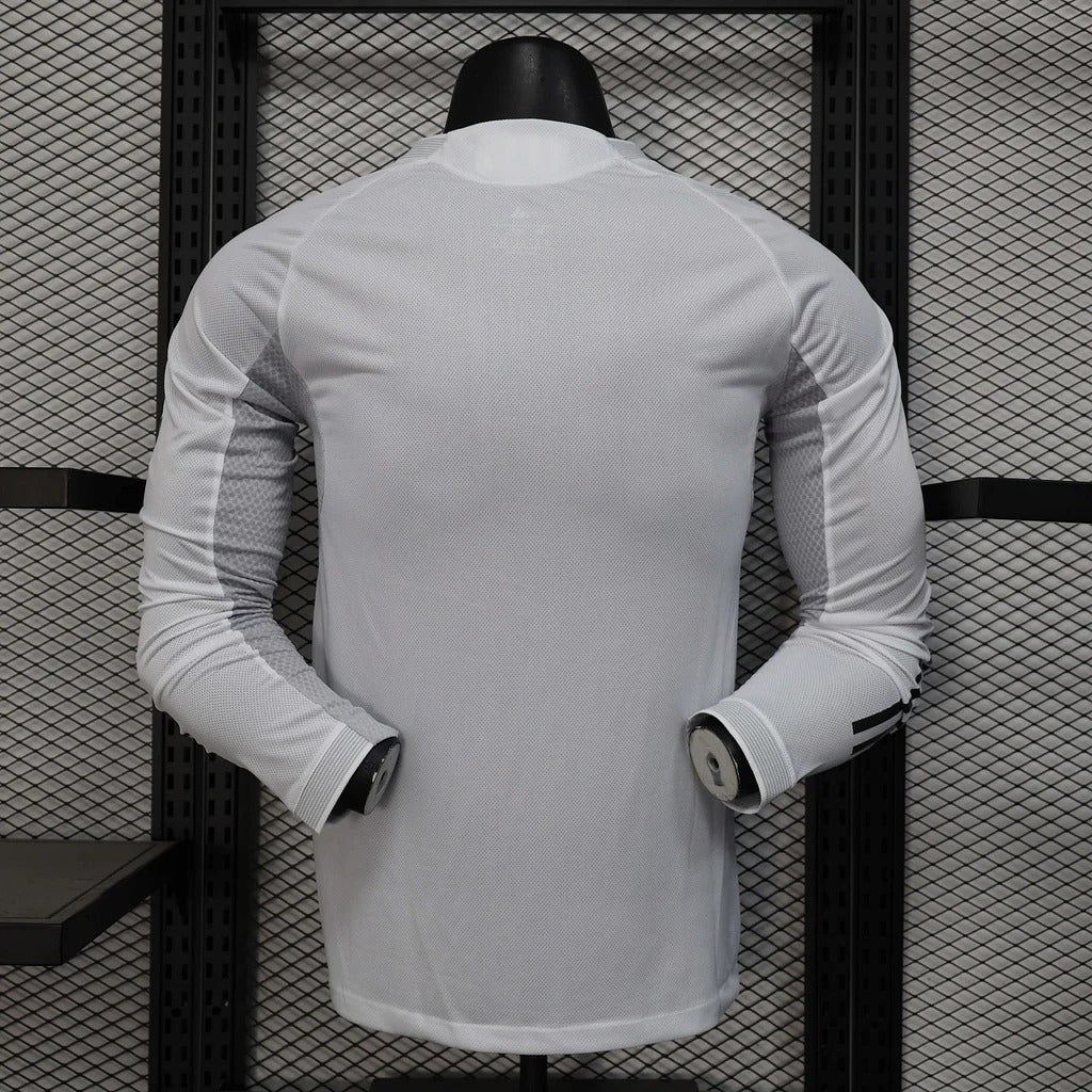 Real Madrid 2025/2026 Home Long Sleeve - Fan Version [Adult]