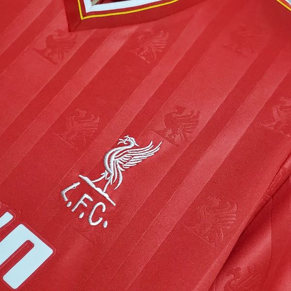 Maillot de supporter domicile rétro du Liverpool FC 1985-1986