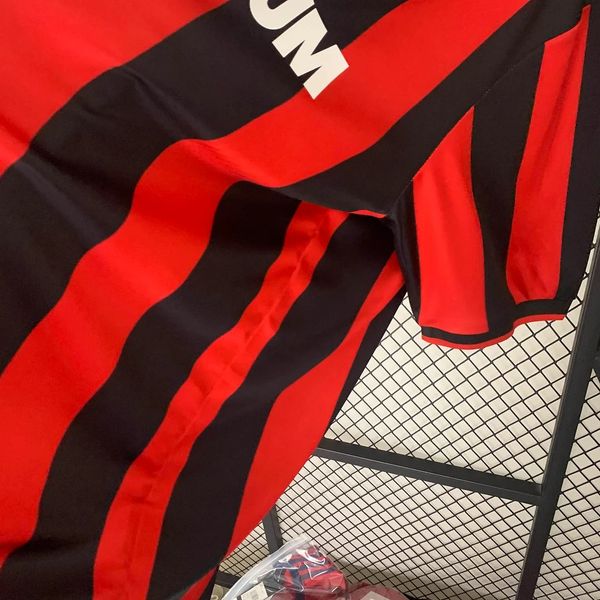 AC Milan 1990/1991 Local - Versión Aficionado [Adulto]