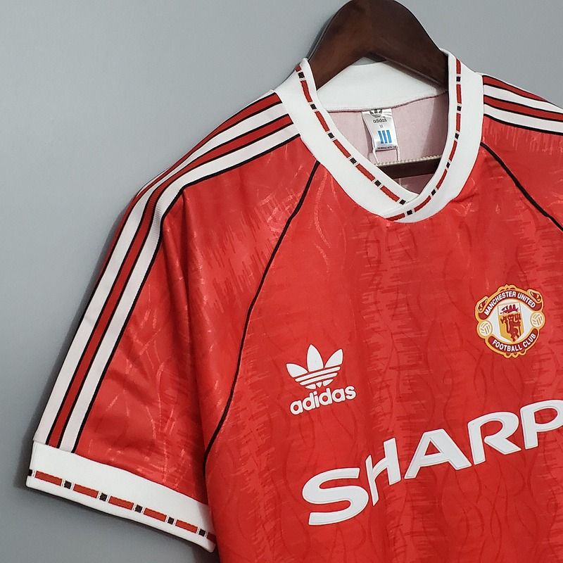 Manchester United Domicile 1990/1992 - Version Fan [Adulte]