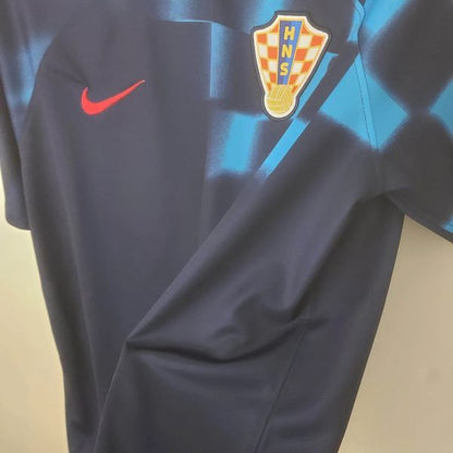 Camiseta de fan local retro de Croacia de la Copa Mundial de la FIFA 2022