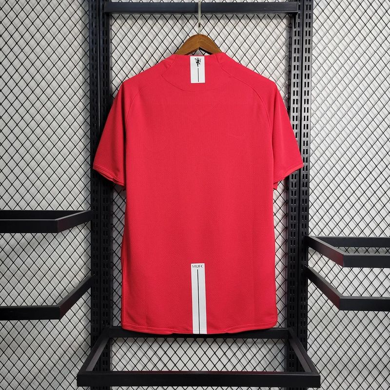 Maillot domicile Manchester United 2007/2008 - Version fan [Adulte]
