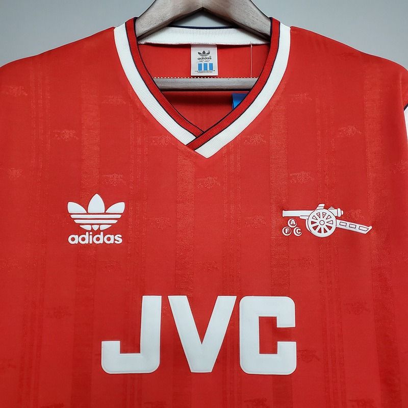 Arsenal FC 1988/1990 Camiseta Retro de Local - Aficionado [Adulto]