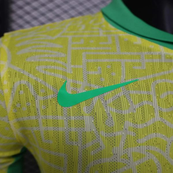 Brazil National Team 2024 Home Long Sleeve - Player Version [Adult]