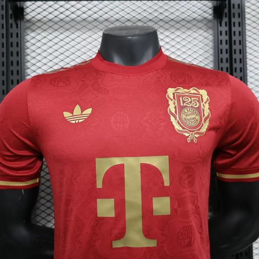 Bayern Múnich 2025-2026 Edición Especial 125 Aniversario Jugador Rojo