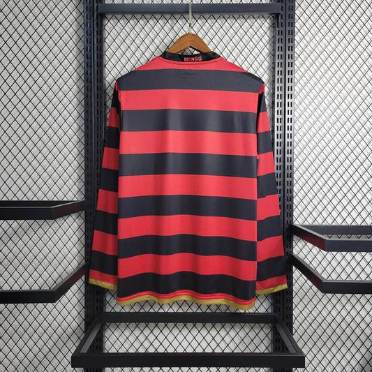 CR Flamengo 2008/2009 Home Long Sleeve - Fan Version [Adult]