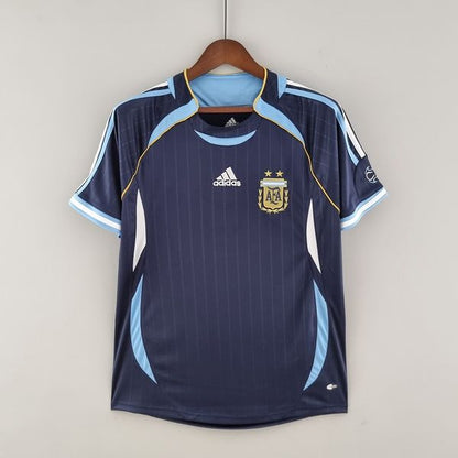 Retro Argentina 2006-2007 Aficionado Visitante
