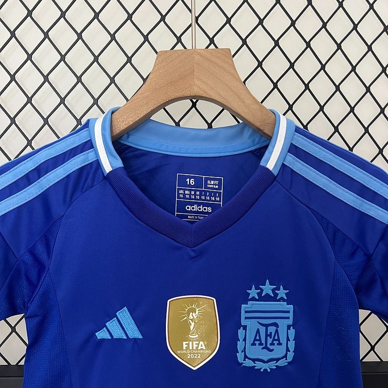 Camiseta Niños Argentina 2024 Visitante Fan