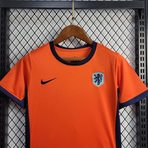 Équipe Nationale des Pays-Bas 2024 Domicile - Fan [Enfants]