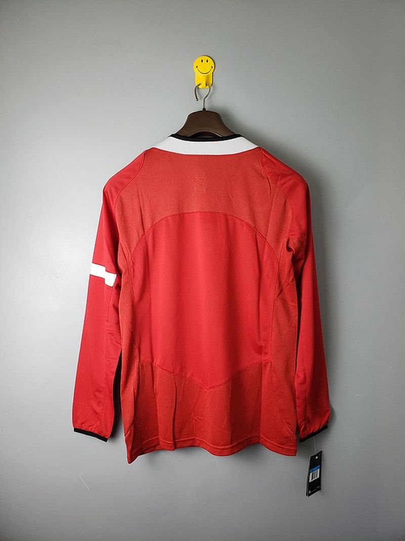 Manchester United 2005/2006 Home Long Sleeve - Player Version [Adult]