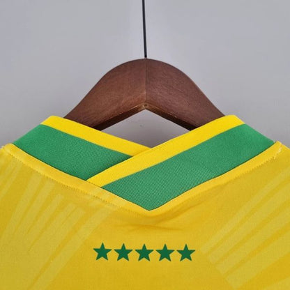 Brazil 2022 Classic Yellow Soccer Jersey