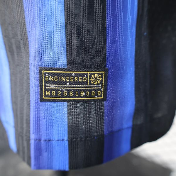 Inter Milan 2025/2026 Domicile Manches Longues - Version Joueur [Adulte]
