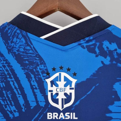 Brazil 2022 Classic Blue Soccer Jersey