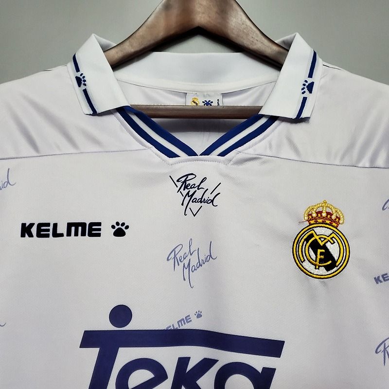Real Madrid CF 1994/1996 Local - Versión Aficionado [Adulto]