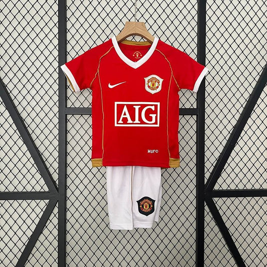 Manchester United 2006/2007 Local - Versión Aficionado [Niño]