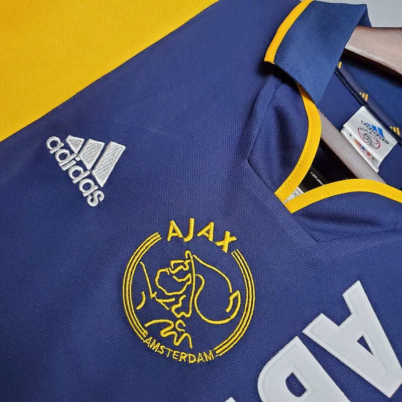 Camiseta retro de aficionado del Ajax de Ámsterdam 2000-2001 (visitante)