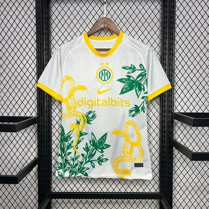 Inter Milan 2024/2025 Special Edition Snake White - Fan Version [Adult]