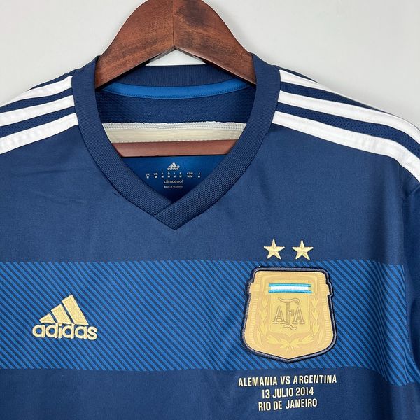 Maillot Rétro Extérieur Argentine 2014 pour Supporter