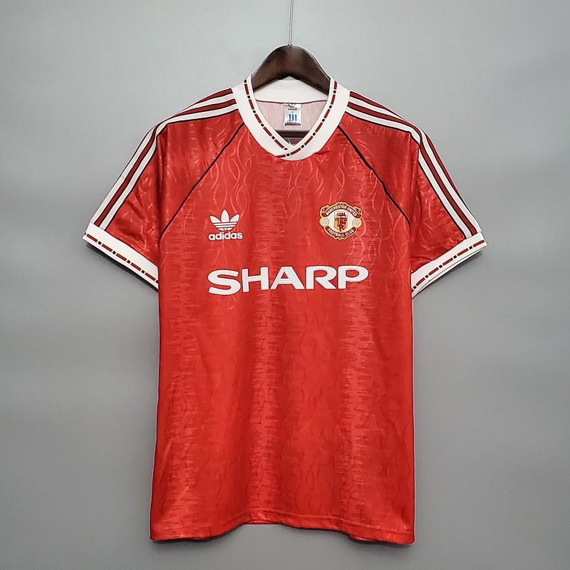 Manchester United Domicile 1990/1992 - Version Fan [Adulte]