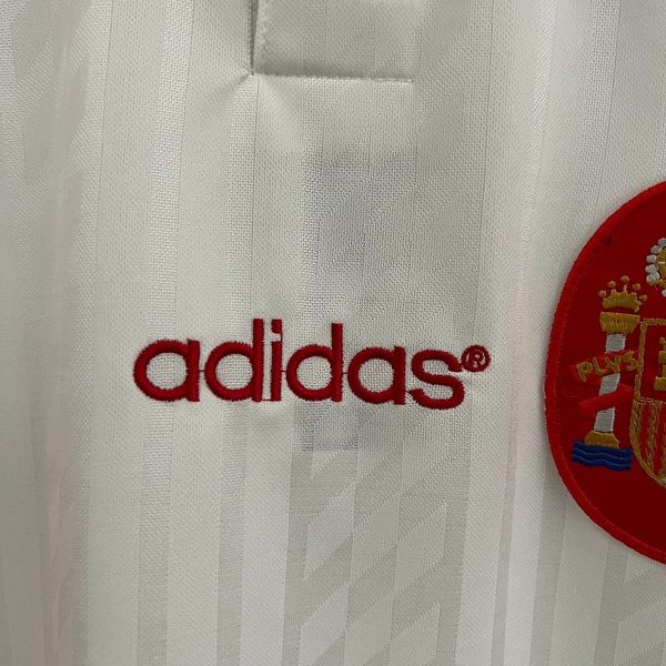 Retro Spain 1994 Away Fan