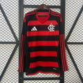 CR Flamengo 2025/2026 Home Long Sleeve - Fan Version [Adult]