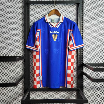 Maillot Rétro Croatie 1998 Extérieur Fan
