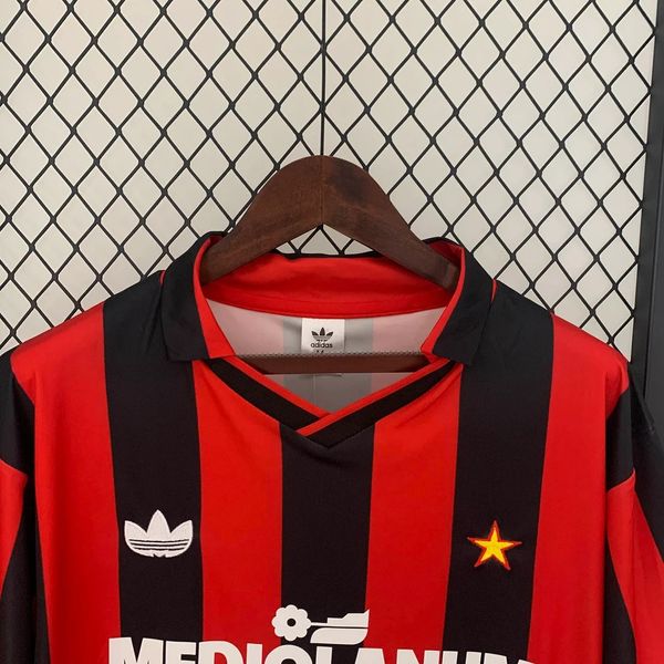 AC Milan 1990/1991 Local - Versión Aficionado [Adulto]