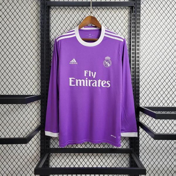 Real Madrid 2016/2017 Away Long Sleeve - Fan Version [Adult]