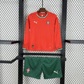 Kids Portugal 2025-2026 Home Long Sleeve Fan