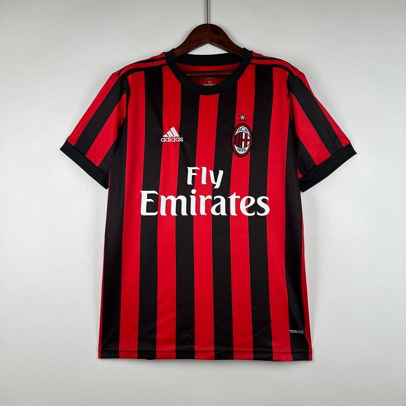 AC Milan 2017/2018 Local - Versión Aficionado [Adulto]